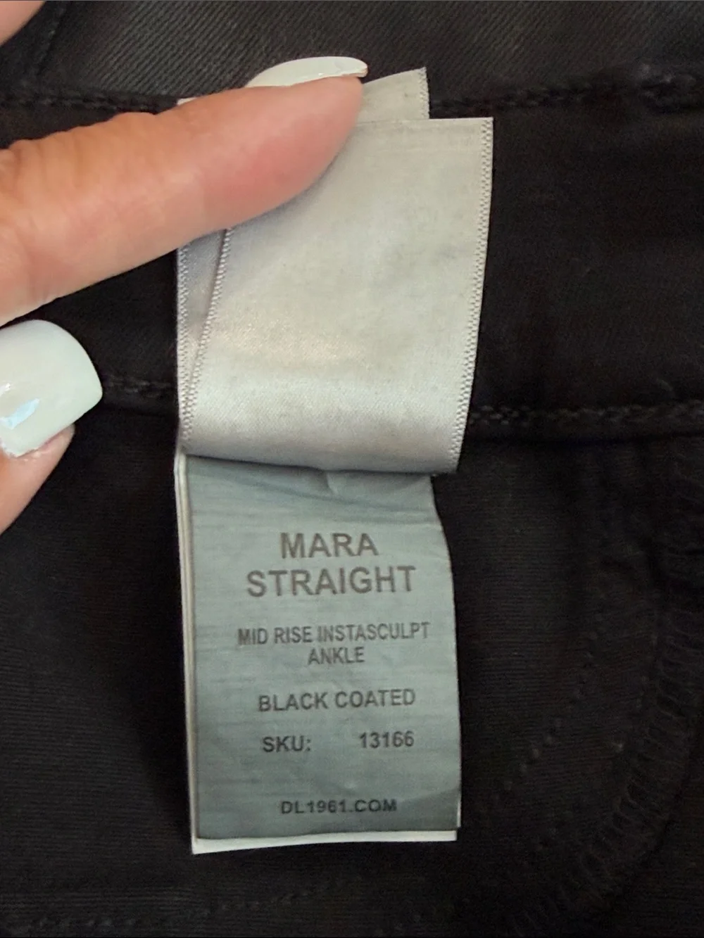 DL1961 Women's Mara Straight Mid Rise Instasculpt Ankle Jeans - NWOT - Picture 10 of 11